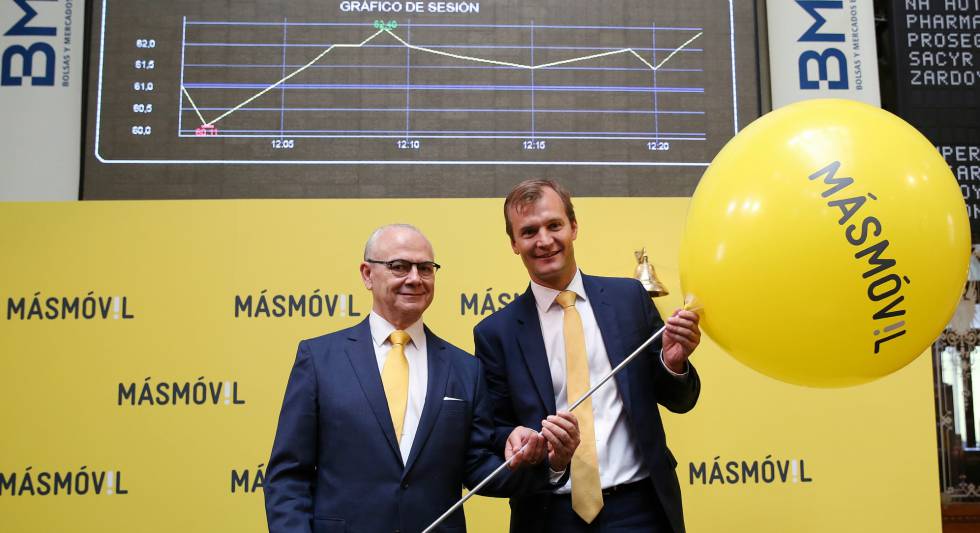 Estreno de MásMóivil en el mercado continuo.