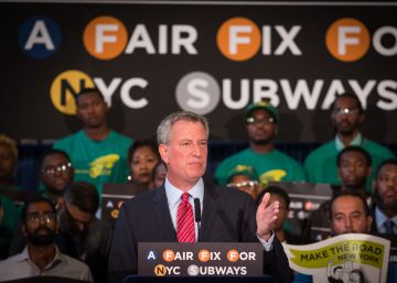 Dinero de los ricos para el pobre metro de Nueva York Dinero de los ricos para el pobre metro de Nueva York