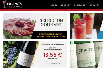 EL PAÍS Club de Vinos amplía su catálogo y sus servicios EL PAÍS Club de Vinos amplía su catálogo y sus servicios