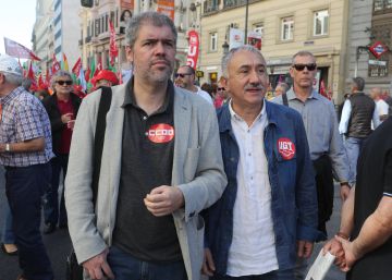 CC OO y UGT rechazan medidas unilaterales para resolver la crisis catalana CC OO y UGT rechazan medidas unilaterales para resolver la crisis catalana