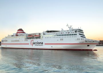 Acciona vende Trasmediterránea a la Naviera Armas por 388 millones