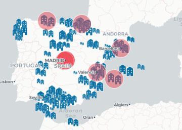 El Gobierno solo ha dado salida al 43% de los inmuebles que se propuso colocar en el mercado