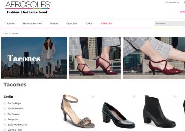 Las zapaterías Aerosoles cierran