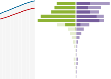 Gráfico: Radiografía de las pensiones en España