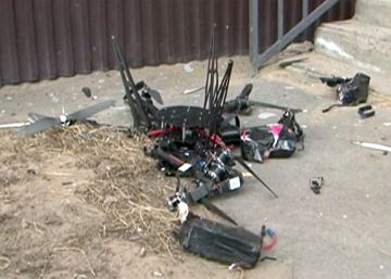 El primer dron postal ruso no vuela muy lejos