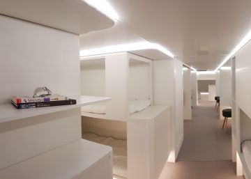 Airbus quiere convertir la bodega de carga de los aviones en literas para pasajeros