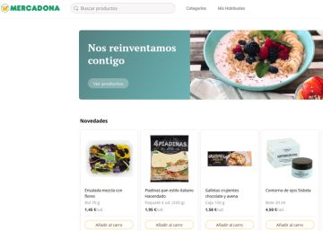 Así es la nueva web de Mercadona, que usará Valencia como “laboratorio”