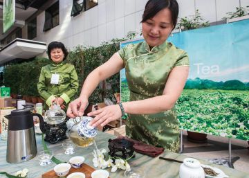 El té recobra el sabor en Oriente