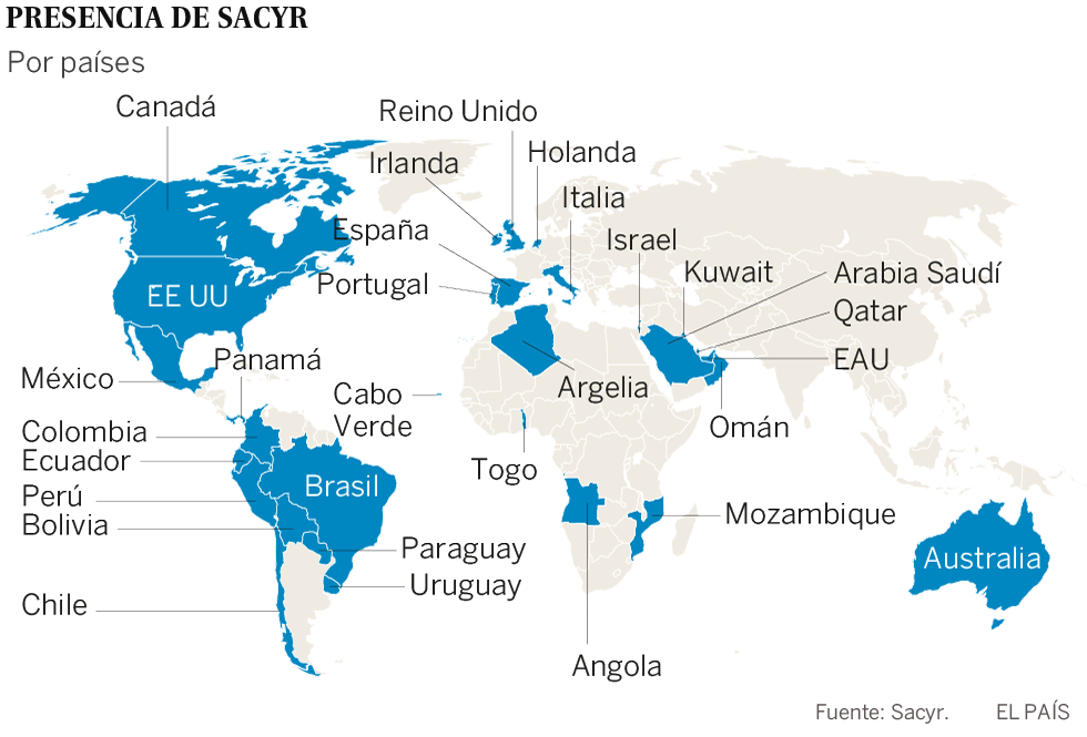El negocio de Sacyr esquiva su crisis