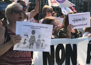 Ascensos y pluses solo para hombres en la contrata que limpia la Xunta