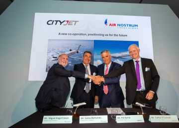 Air Nostrum y CityJet se alían para crear un gran grupo de aviación regional