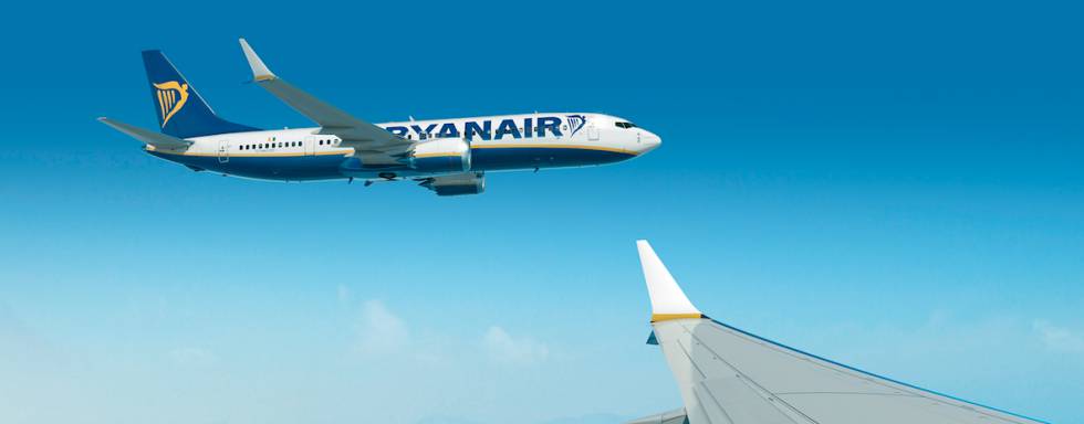 Ryanair tendrá que garantizar hasta el 59% de los vuelos nacionales e internacionales y el 100% a las islas