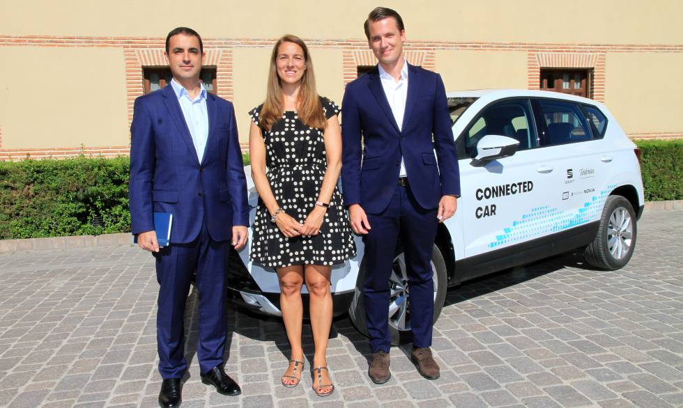 El proyecto de Telefónica y Seat del coche conectado.