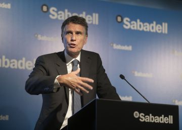 El beneficio del Sabadell se reduce un 67% hasta junio y cae un 3% en Bolsa