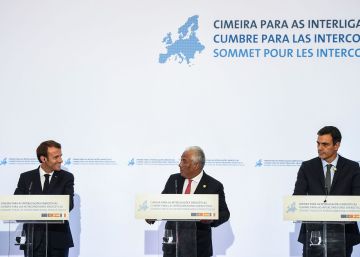 Macron acepta la interconexión eléctrica pero pone reparos al gasoducto