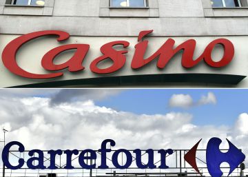 Las cadenas francesas Casino y Carrefour se enzarzan por el anuncio de una supuesta fusión