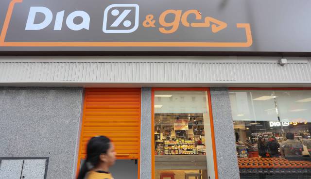 Tienda de la cadena Dia en Madrid.