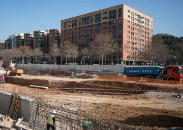 Las construcción de viviendas crece un 8%, pero está muy lejos de los años de la burbuja