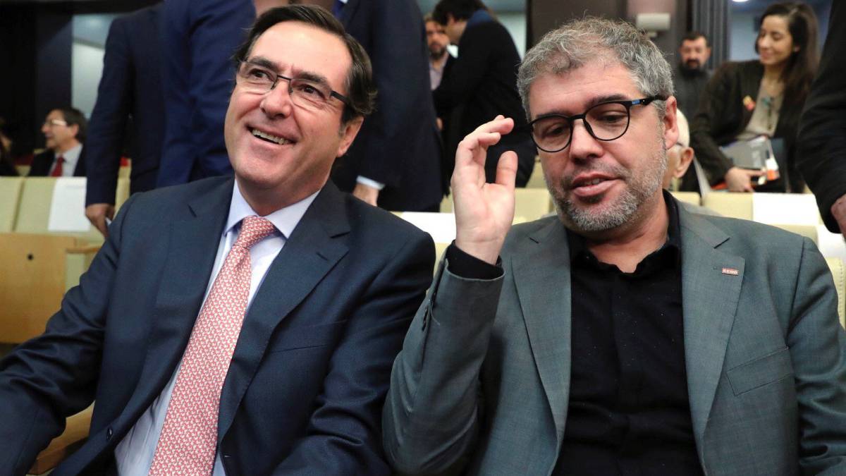 Antonio Garamendi y Unai Sordo.