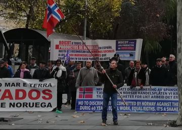 Marineros españoles contra viento, marea... y contra Noruega