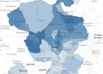 La desigualdad va por código postal: el mapa de 33 ciudades, barrio a barrio