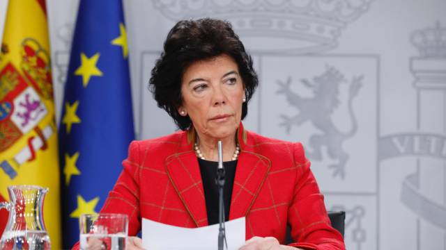 La portavoz del Gobierno, Isabel Celaá.