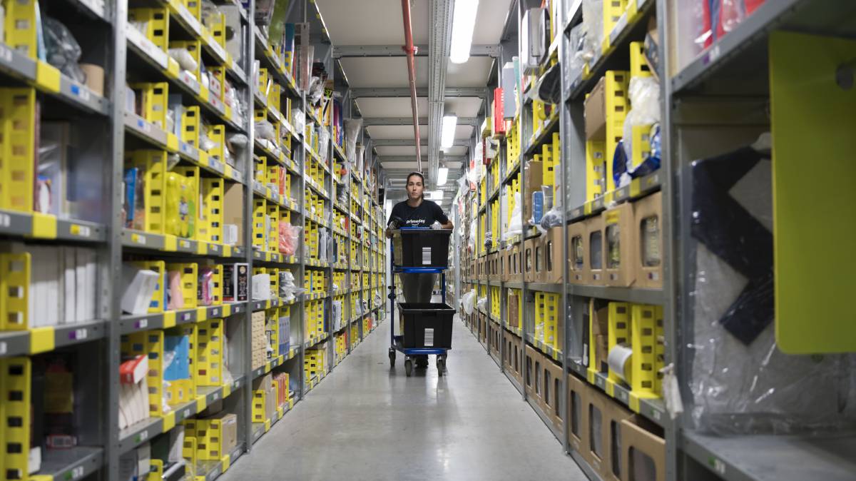 Instalaciones de Amazon en Madrid.
