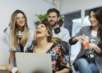Las empresas quieren hacer reír al personal