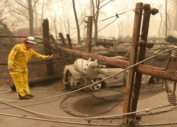 La mayor eléctrica de EE UU se declara en quiebra por su responsabilidad en los incendios de California