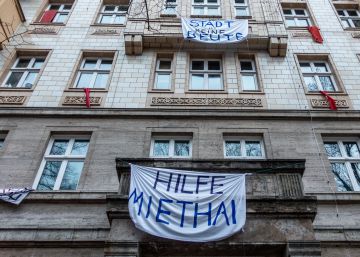 Motín vecinal contra la especulación en la avenida de Karl Marx