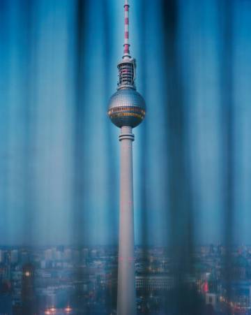 La torre de la televisión en Alexanderplatz (Berlín). Alec Soth