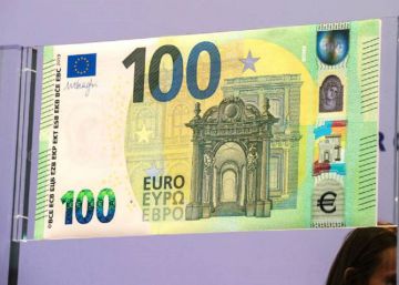 Los billetes de 100 y 200 euros que empezarán a circular en mayo tendrán un nuevo “holograma satelital”