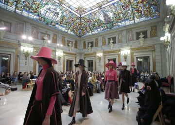 La pasarela hace un guiño a la ecología La pasarela hace un guiño a la ecología