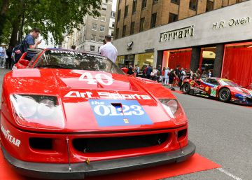 Ferrari derrapa en la Fórmula 1, pero vuela en Bolsa