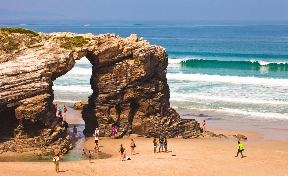 Playa de Las Catedrales (Galicia).