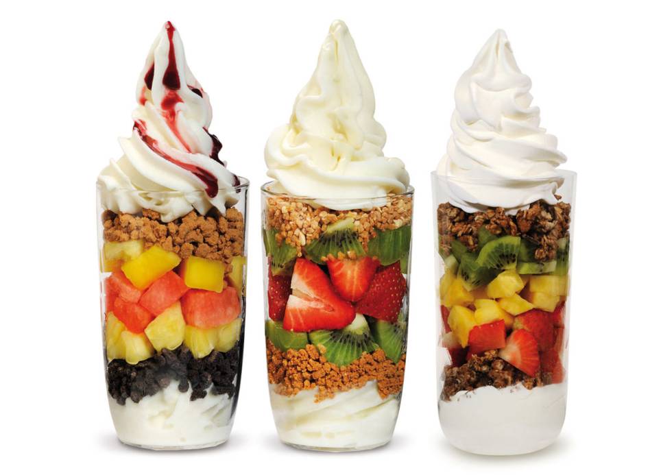 Productos de Llaollao.