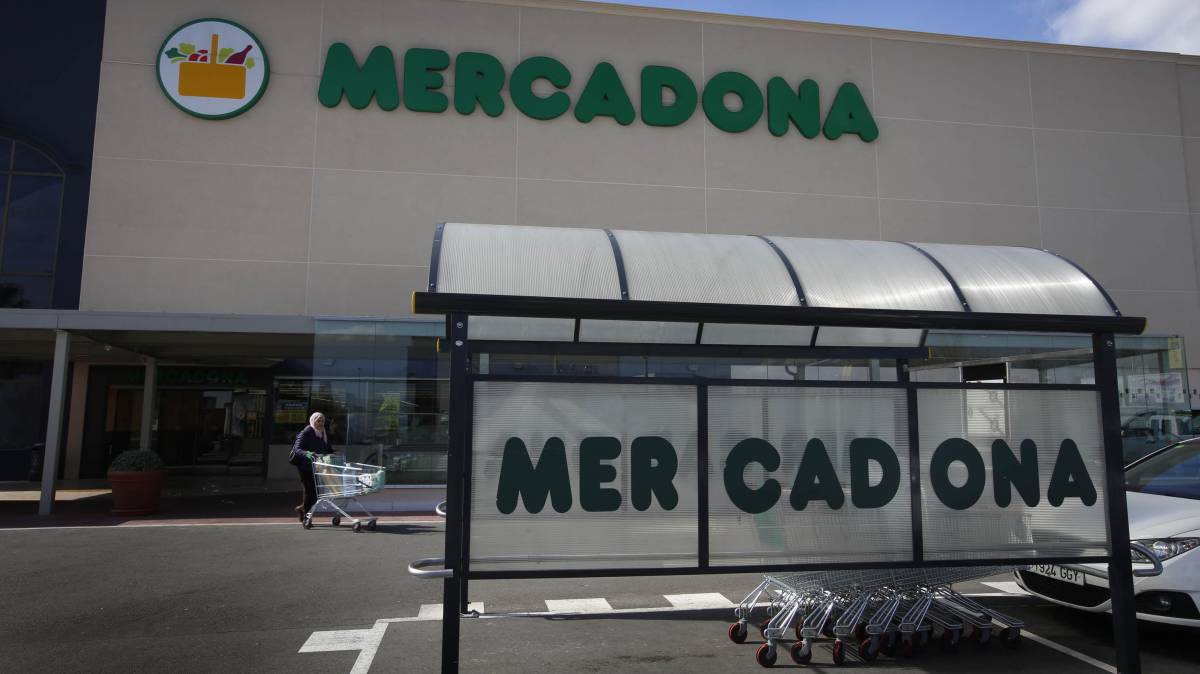 Supermercado de Mercadona en Terrassa.