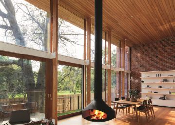 Si quiere vender mejor un piso, póngale una chimenea