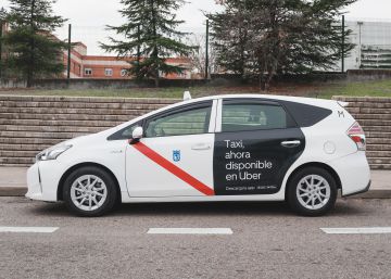 Uber ya permite contratar taxis en Madrid a través de su plataforma