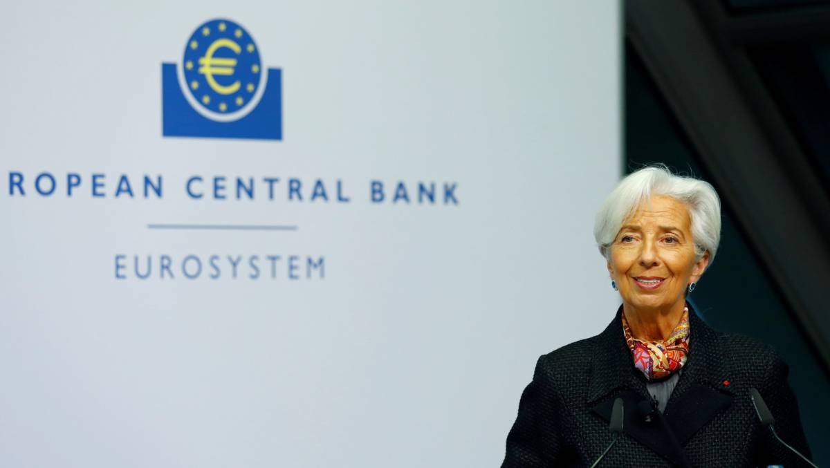La presidenta del BCE, Christine Lagarde.