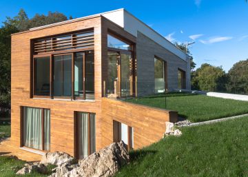 Viviendas que se calientan con un secador de pelo