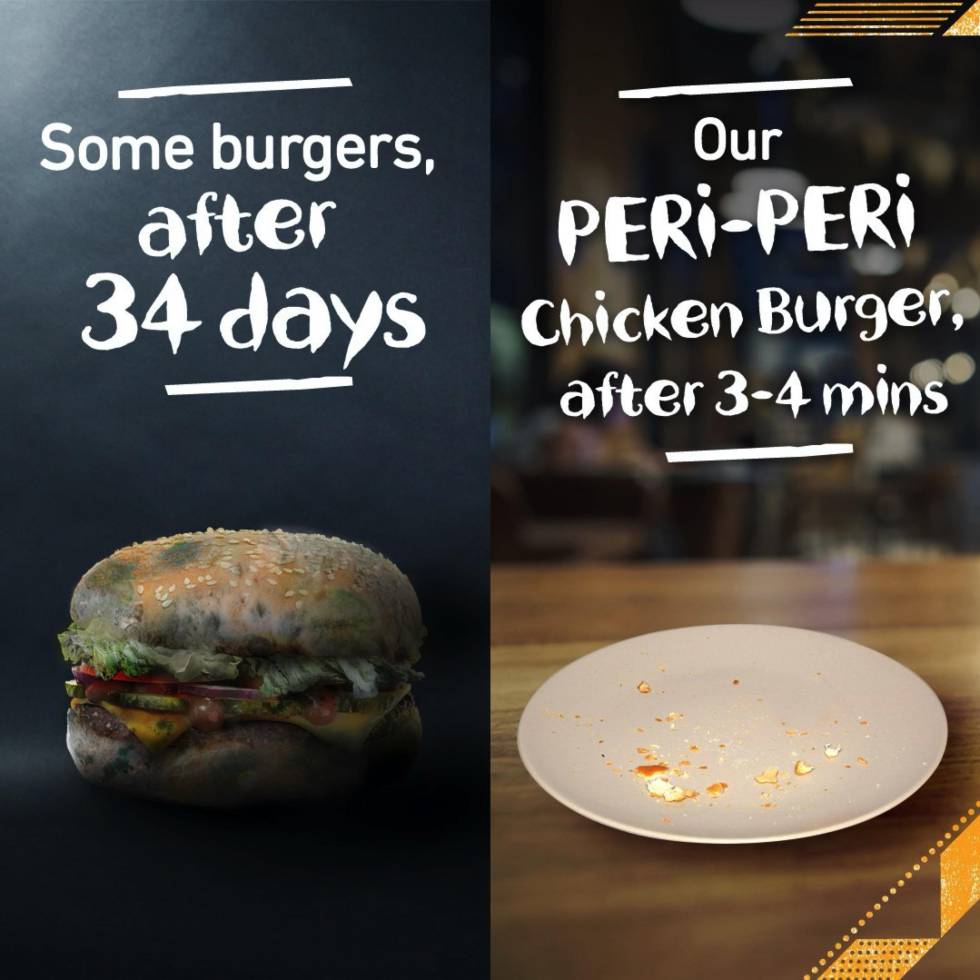 ¿Por qué Burger King ha pasado de anunciar deliciosas hamburguesas a presentar productos mohosos?