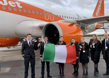 EasyJet y otras aerolíneas cancelan vuelos a Italia por el coronavirus EasyJet y otras aerolíneas cancelan vuelos a Italia por el coronavirus