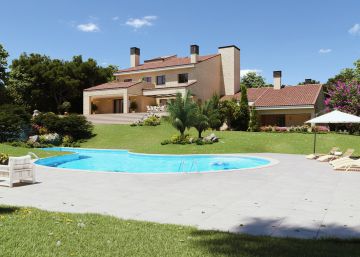 Una vivienda de lujo en una urbanización madrileña.