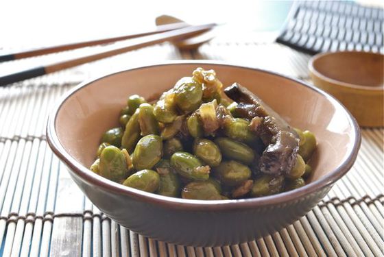 Edamame-wok