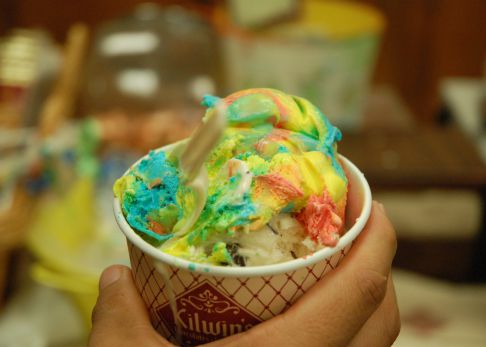 Odio los helados de colorines
