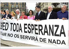 El pleno del Ayuntamiento de Sangüesa muestra por unanimidad su repulsa al atentado