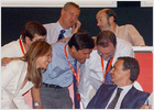 Los delegados del Congreso del PSOE aprueban por unanimidad el informe de gestión de Zapatero