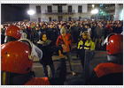 Un millar de personas apoya en una marcha en Azkoitia a los asesinos de Baglietto