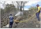 Los bomberos esperan estabilizar en las próximas horas el incendio declarado en Cistella